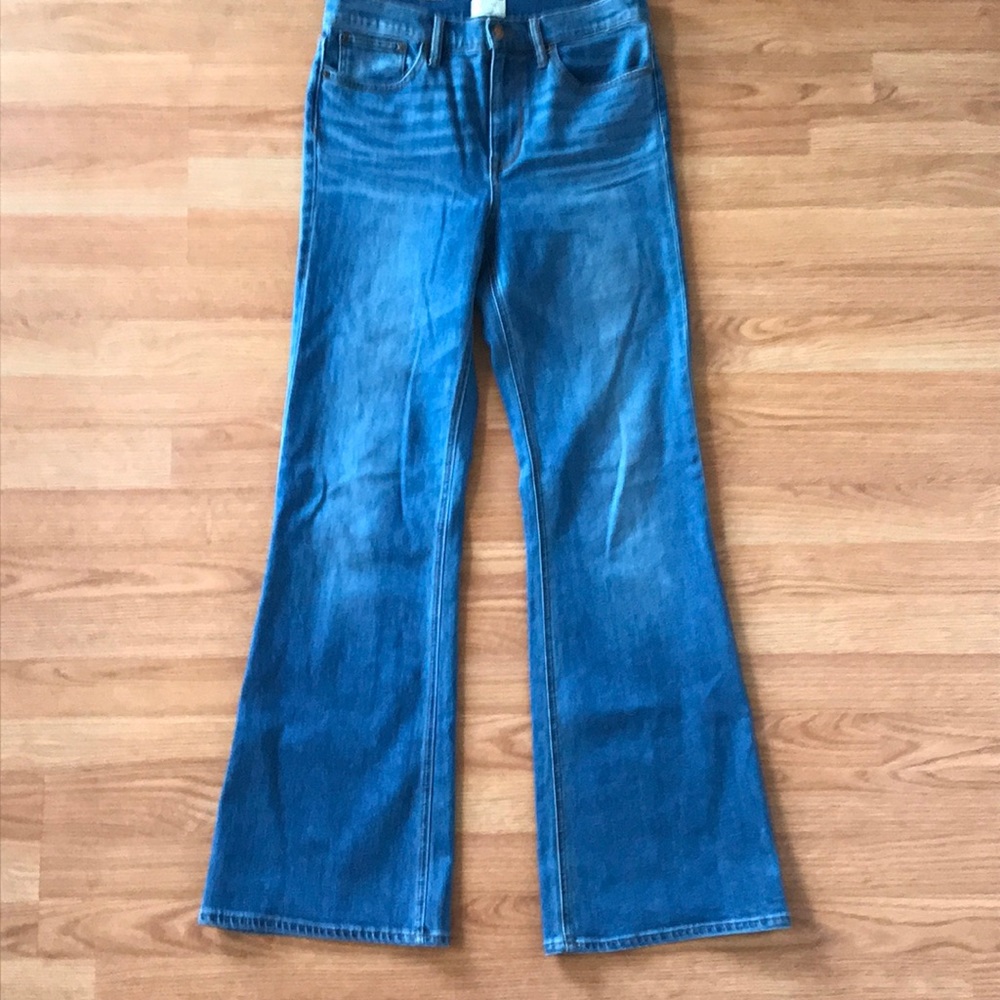 NWOT Ashbury Flare Jcrew High rise Jeans
